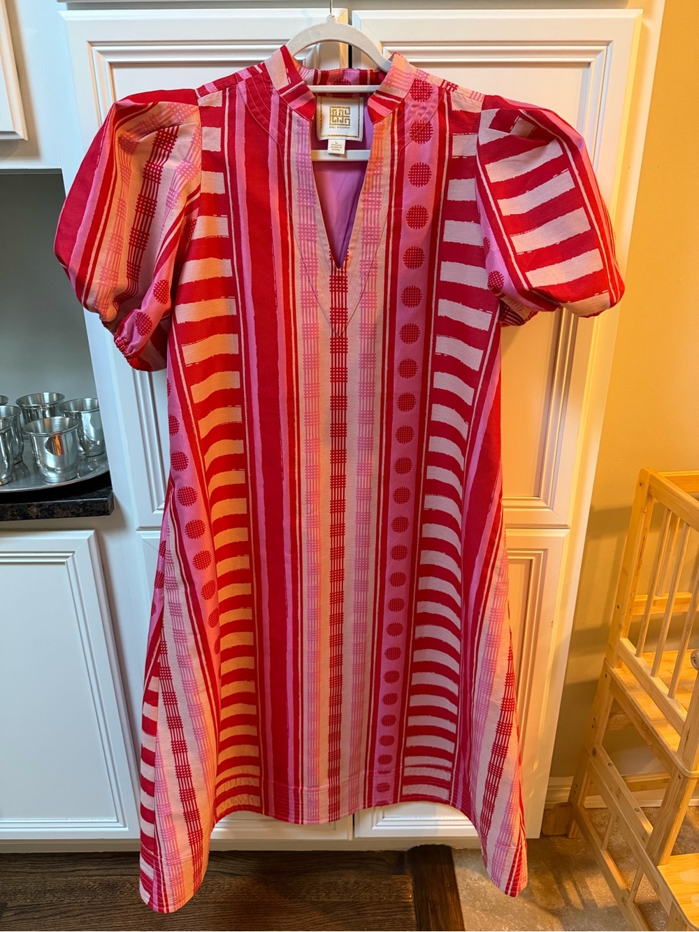 Emily McCarthy Hampton Dress — Peach Jubilee (NWOT)